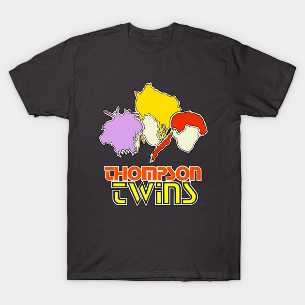 1985 Thompson Twins T-Shirt by Pop Fan Shop